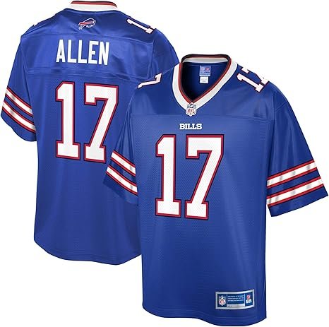 NFL PRO LINE Josh Allen Royal Buffalo Bills - playera de jugador para hombre