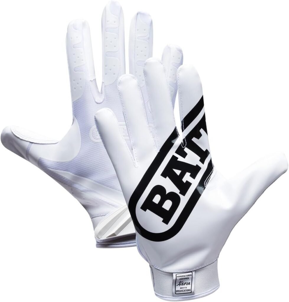 Battle Guantes Ultra adheribles para Receptor de fútbol Americano